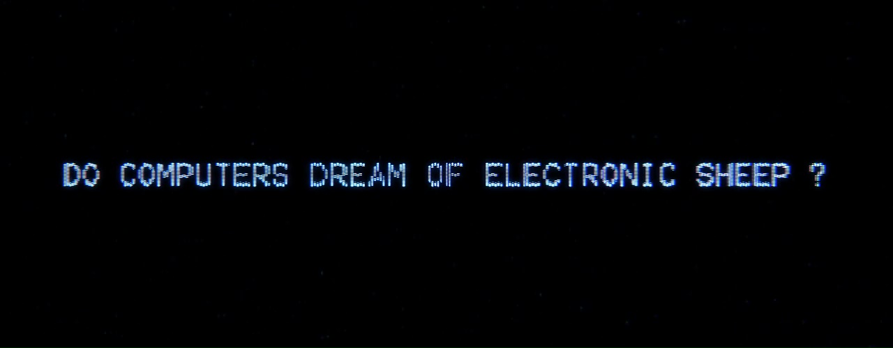 Do Computers Dream of Electronic Sheep?